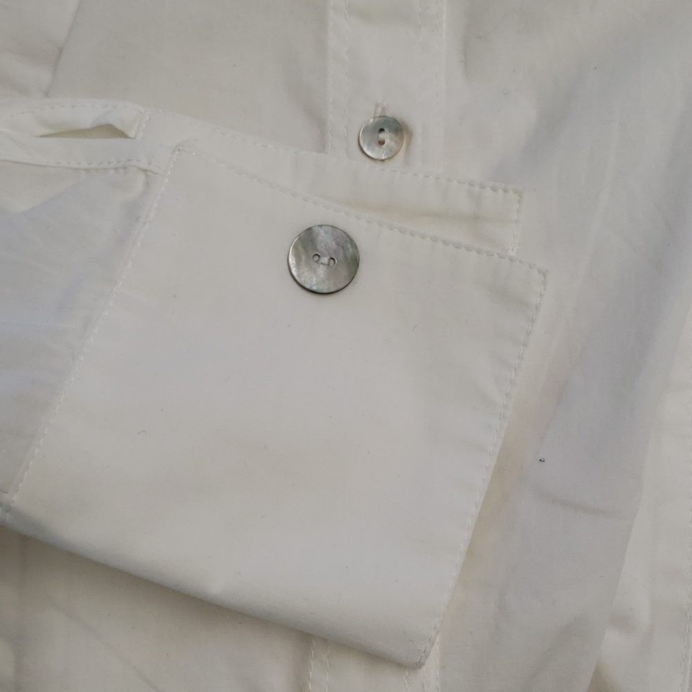 White Italian shirt dress - Picture 5 of 6